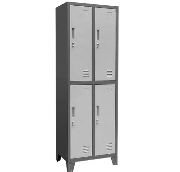 Lockers 2 cuerpos 4 puertas