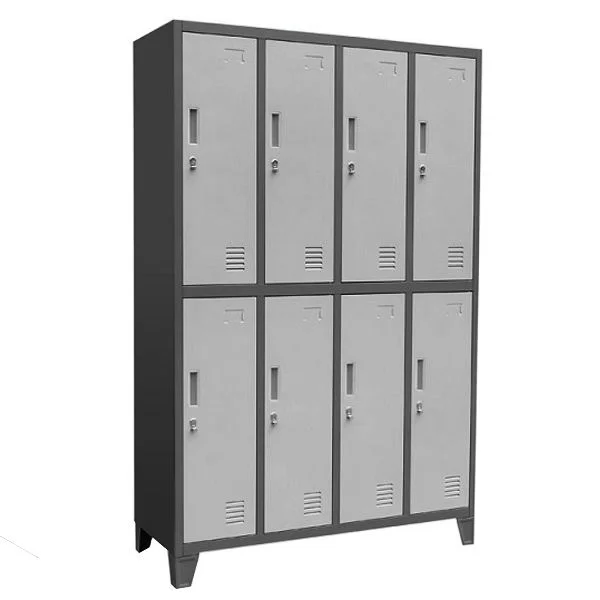 Lockers 4 cuerpos 8 puertas